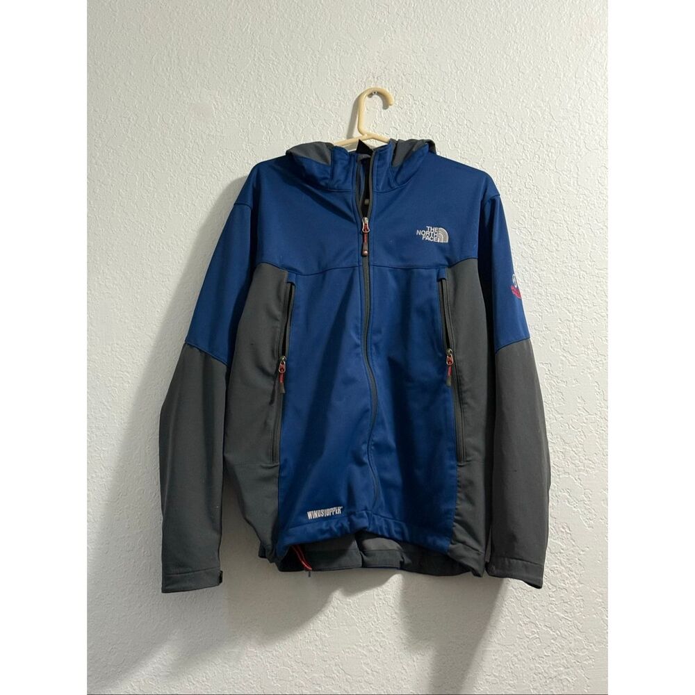 The North Face Jacket Mens Large Summit Series Windstopper Full Zip Softshell